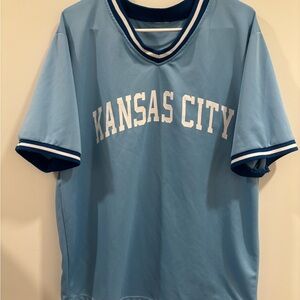 Kansas City Blue Jersey Size XL